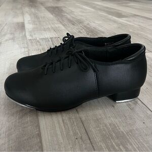 Balera Lace Up Tap Shoes Black Size 7.5 A B160